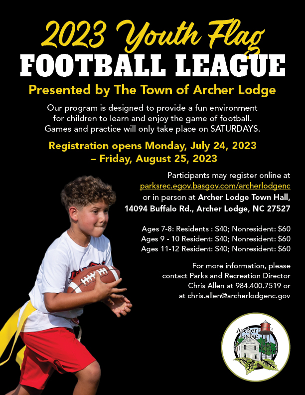 Youth Flag Football - Residents